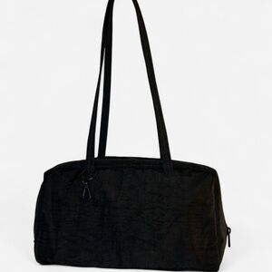 Baggu Black Nylon Bowler Bag (Regular)